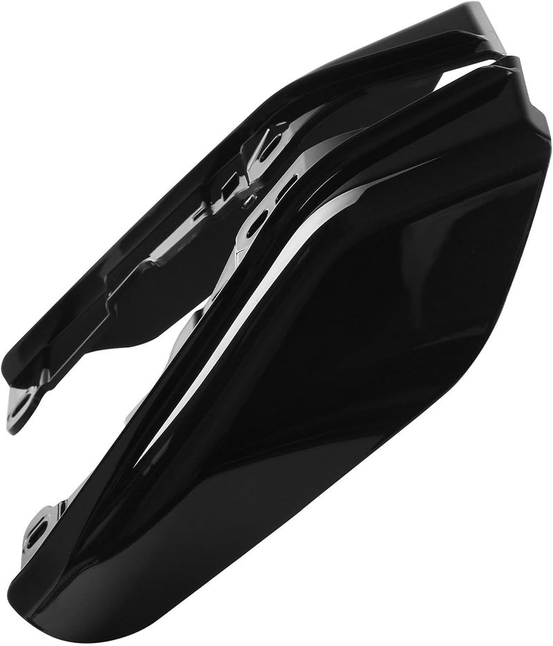 HR3 Vivid Black Mid Frame Air Deflectors Heat Shield Compatible with 2015-2023 FLTRX/S FLTRXST FLTRK FLTRU FLHX/S FLHXST FLHTK/L FLHT/CU 2023 FLHRXS (Style #2) - Image 5